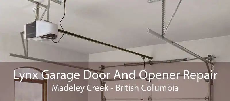 Lynx Garage Door And Opener Repair Madeley Creek - British Columbia
