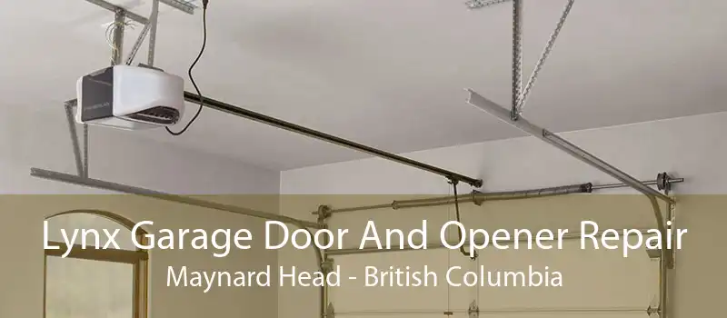 Lynx Garage Door And Opener Repair Maynard Head - British Columbia