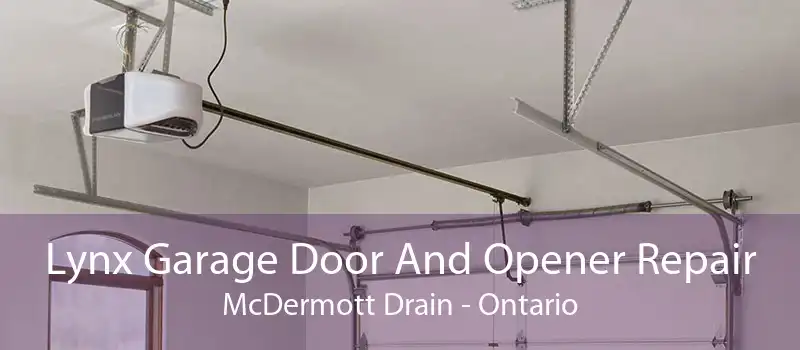 Lynx Garage Door And Opener Repair McDermott Drain - Ontario