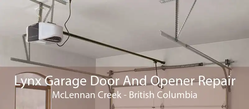Lynx Garage Door And Opener Repair McLennan Creek - British Columbia