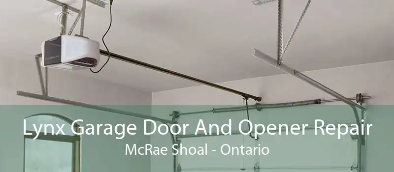 Lynx Garage Door And Opener Repair McRae Shoal - Ontario