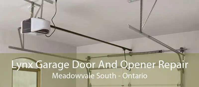 Lynx Garage Door And Opener Repair Meadowvale South - Ontario