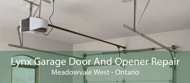 Lynx Garage Door And Opener Repair Meadowvale West - Ontario