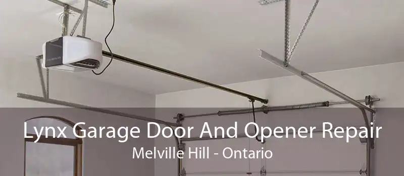 Lynx Garage Door And Opener Repair Melville Hill - Ontario