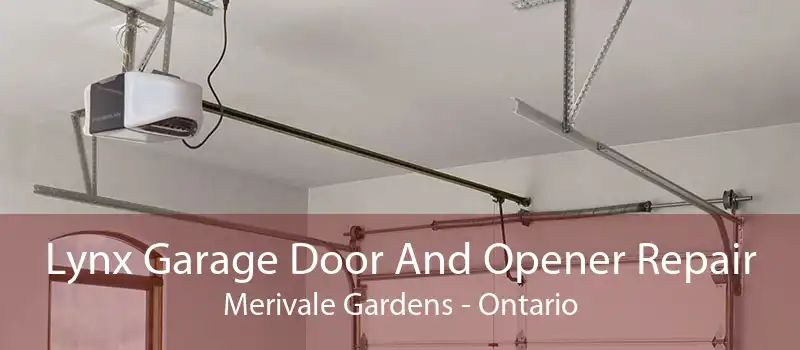 Lynx Garage Door And Opener Repair Merivale Gardens - Ontario