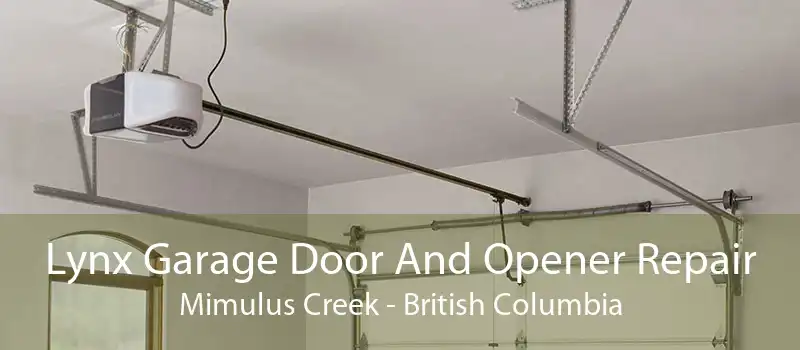 Lynx Garage Door And Opener Repair Mimulus Creek - British Columbia