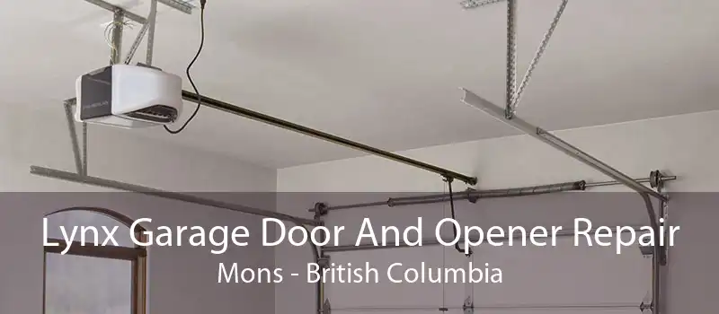 Lynx Garage Door And Opener Repair Mons - British Columbia