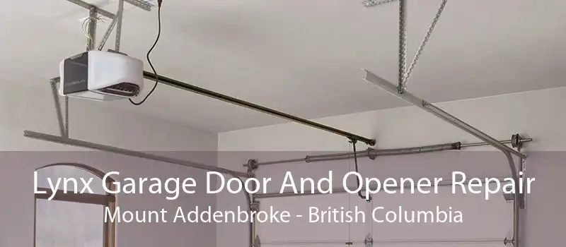 Lynx Garage Door And Opener Repair Mount Addenbroke - British Columbia