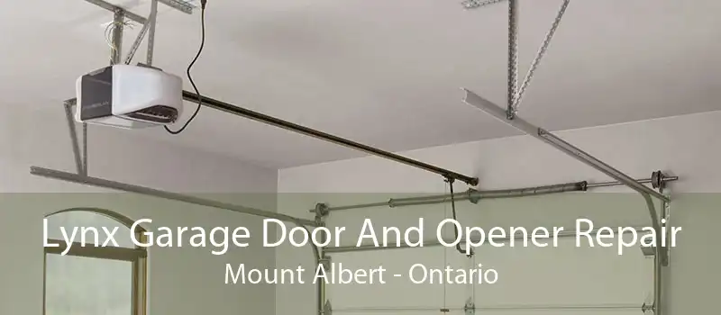 Lynx Garage Door And Opener Repair Mount Albert - Ontario