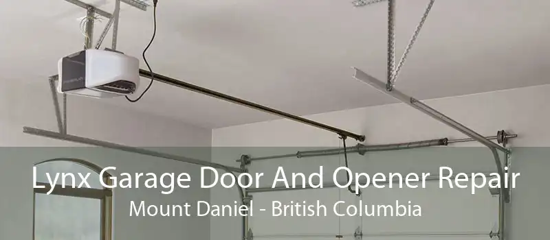 Lynx Garage Door And Opener Repair Mount Daniel - British Columbia