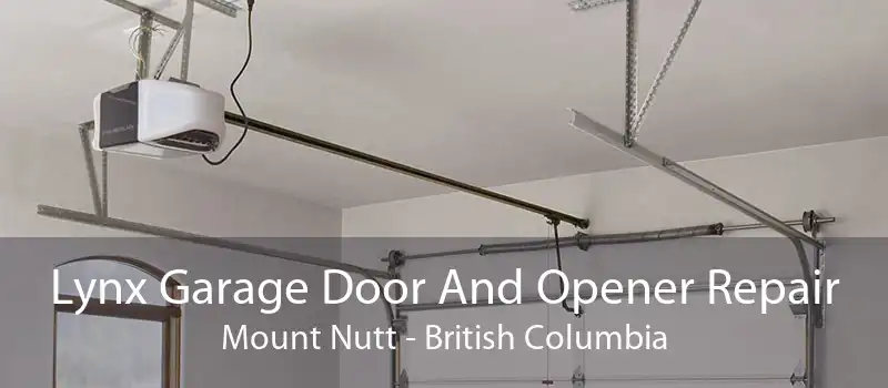 Lynx Garage Door And Opener Repair Mount Nutt - British Columbia