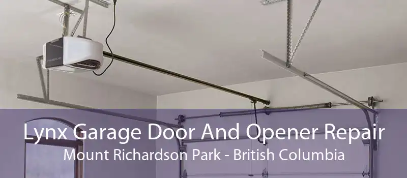 Lynx Garage Door And Opener Repair Mount Richardson Park - British Columbia