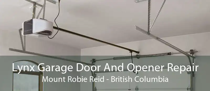 Lynx Garage Door And Opener Repair Mount Robie Reid - British Columbia