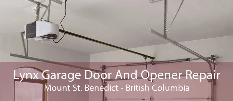 Lynx Garage Door And Opener Repair Mount St. Benedict - British Columbia