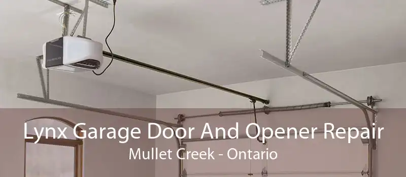 Lynx Garage Door And Opener Repair Mullet Creek - Ontario