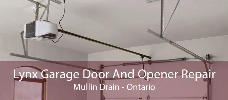 Lynx Garage Door And Opener Repair Mullin Drain - Ontario