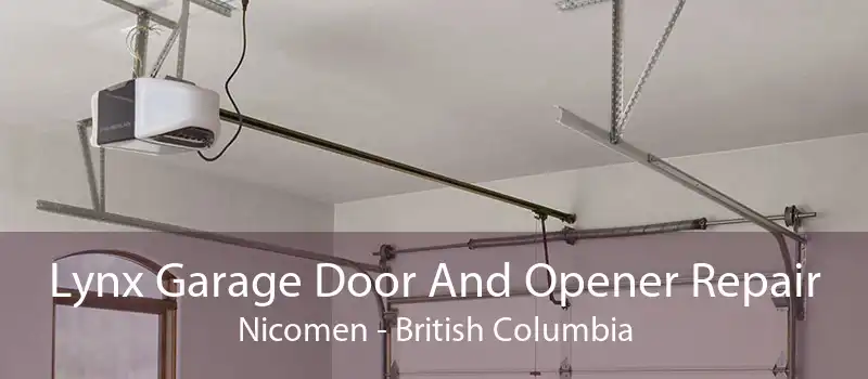 Lynx Garage Door And Opener Repair Nicomen - British Columbia