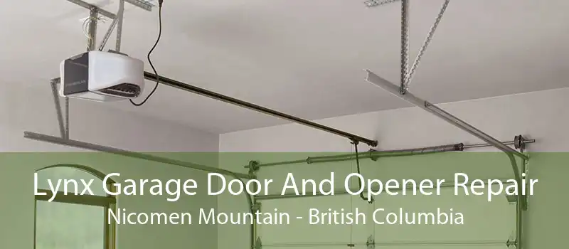Lynx Garage Door And Opener Repair Nicomen Mountain - British Columbia
