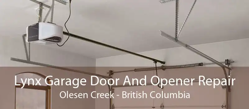 Lynx Garage Door And Opener Repair Olesen Creek - British Columbia