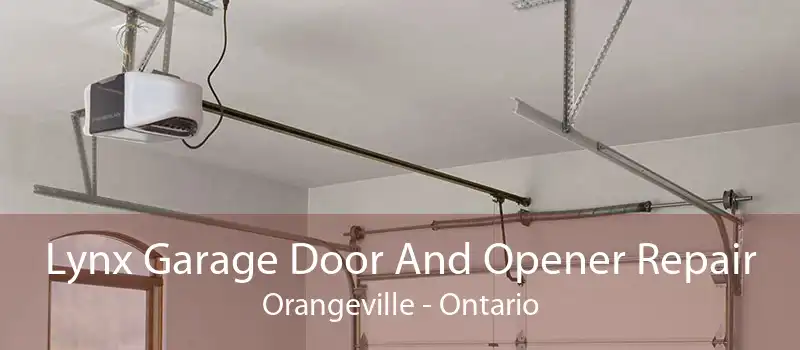 Lynx Garage Door And Opener Repair Orangeville - Ontario
