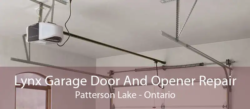 Lynx Garage Door And Opener Repair Patterson Lake - Ontario