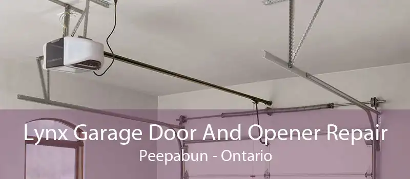 Lynx Garage Door And Opener Repair Peepabun - Ontario
