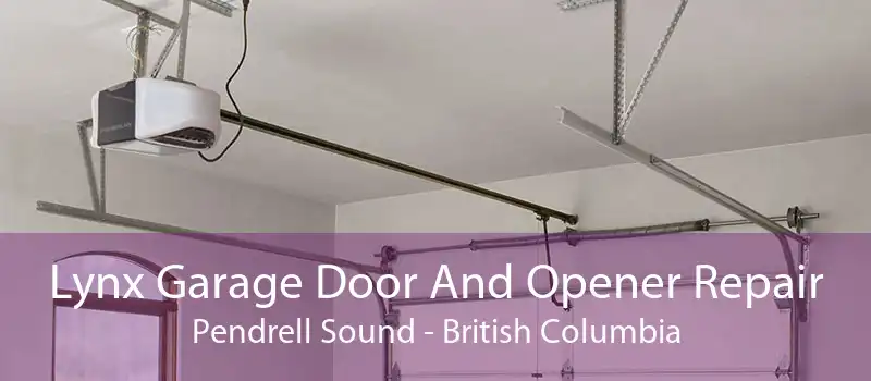 Lynx Garage Door And Opener Repair Pendrell Sound - British Columbia