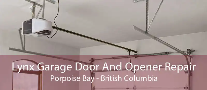 Lynx Garage Door And Opener Repair Porpoise Bay - British Columbia