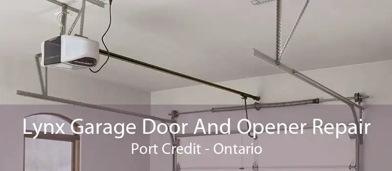 Lynx Garage Door And Opener Repair Port Credit - Ontario