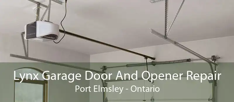 Lynx Garage Door And Opener Repair Port Elmsley - Ontario