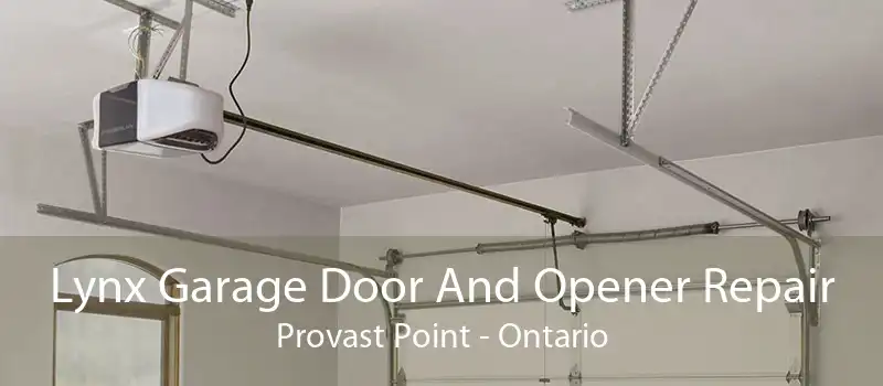 Lynx Garage Door And Opener Repair Provast Point - Ontario