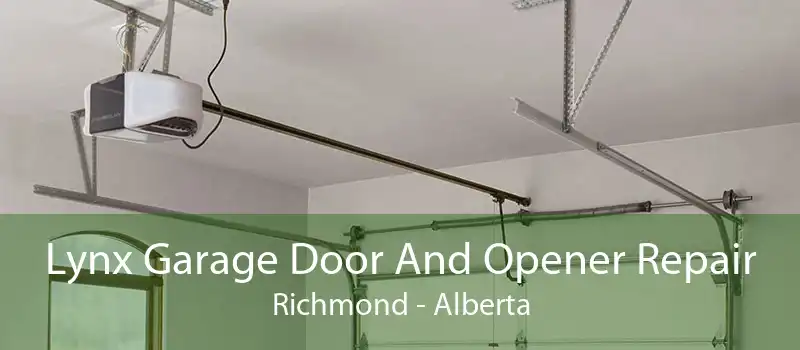 Lynx Garage Door And Opener Repair Richmond - Alberta