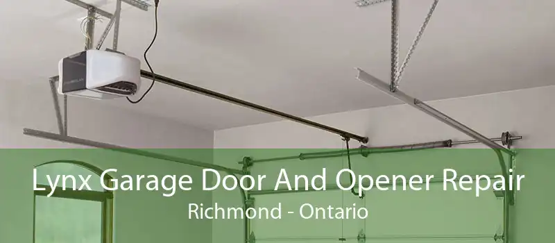 Lynx Garage Door And Opener Repair Richmond - Ontario