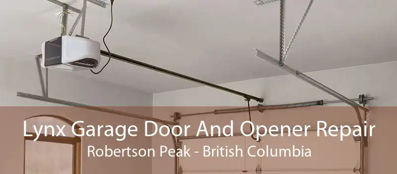 Lynx Garage Door And Opener Repair Robertson Peak - British Columbia
