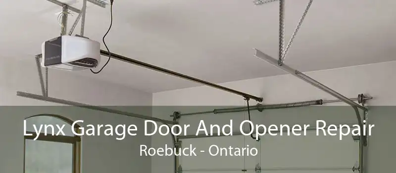 Lynx Garage Door And Opener Repair Roebuck - Ontario