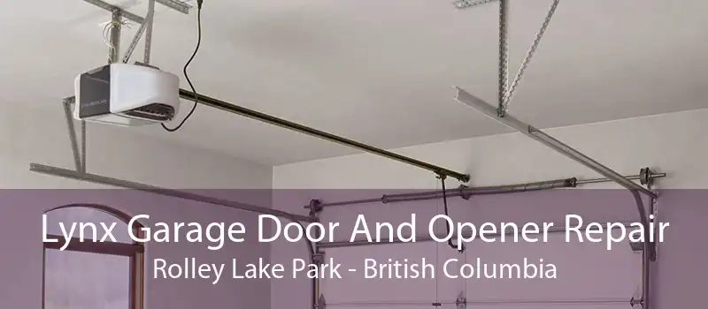 Lynx Garage Door And Opener Repair Rolley Lake Park - British Columbia