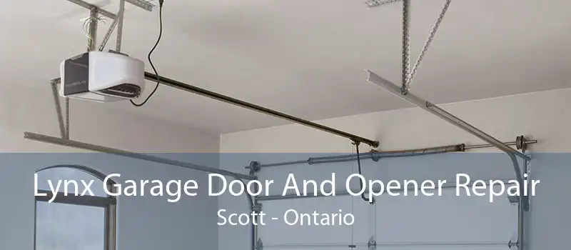 Lynx Garage Door And Opener Repair Scott - Ontario