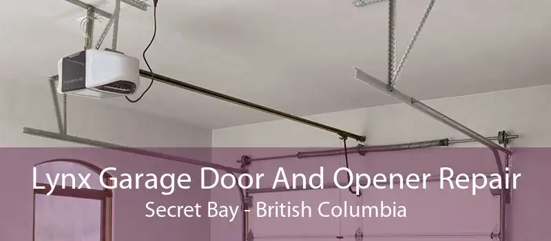 Lynx Garage Door And Opener Repair Secret Bay - British Columbia