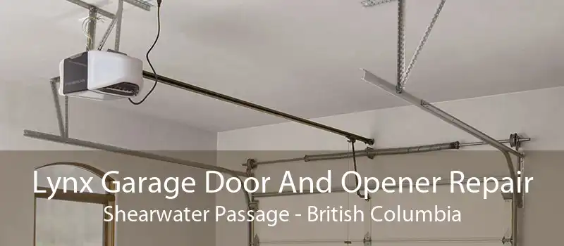 Lynx Garage Door And Opener Repair Shearwater Passage - British Columbia