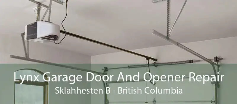 Lynx Garage Door And Opener Repair Sklahhesten B - British Columbia