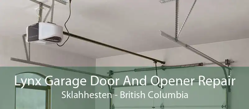 Lynx Garage Door And Opener Repair Sklahhesten - British Columbia
