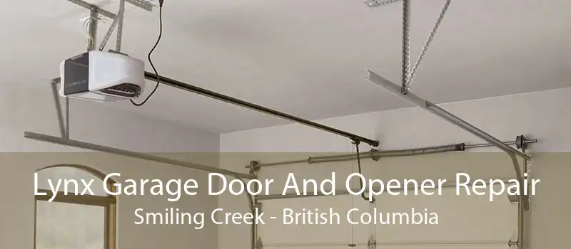 Lynx Garage Door And Opener Repair Smiling Creek - British Columbia