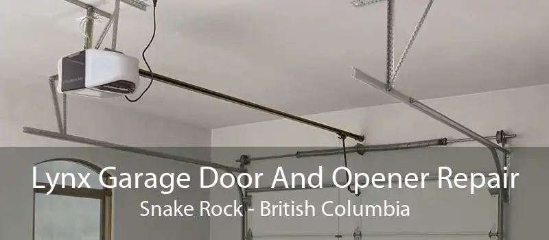 Lynx Garage Door And Opener Repair Snake Rock - British Columbia