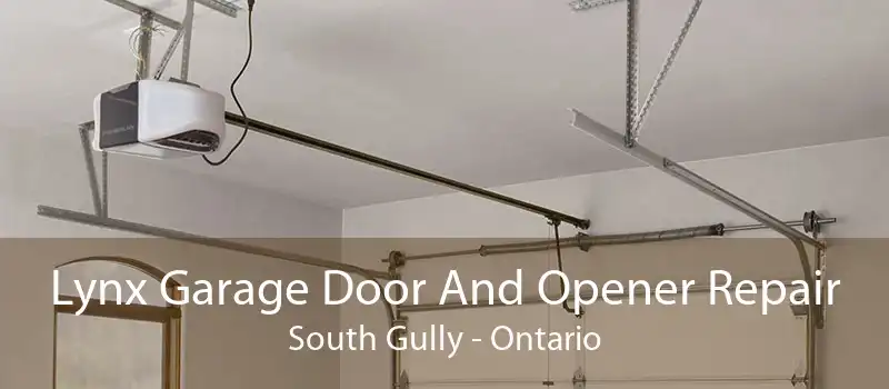 Lynx Garage Door And Opener Repair South Gully - Ontario