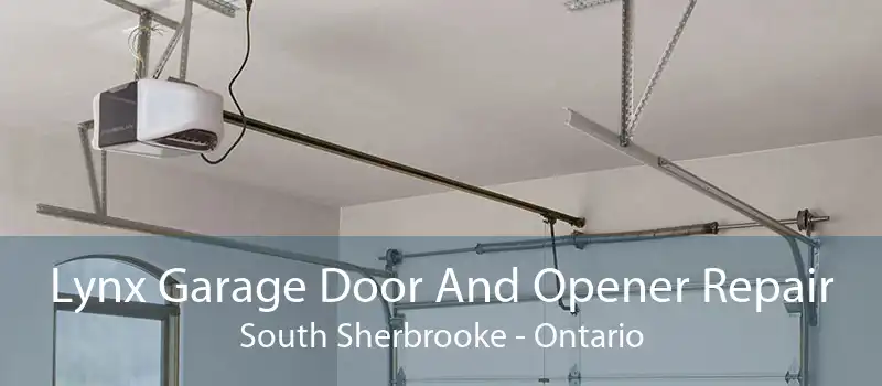 Lynx Garage Door And Opener Repair South Sherbrooke - Ontario