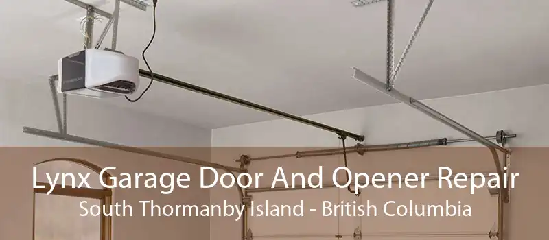 Lynx Garage Door And Opener Repair South Thormanby Island - British Columbia