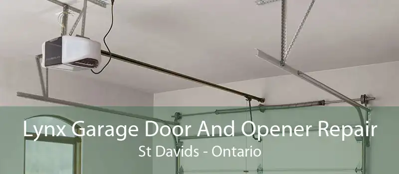 Lynx Garage Door And Opener Repair St Davids - Ontario