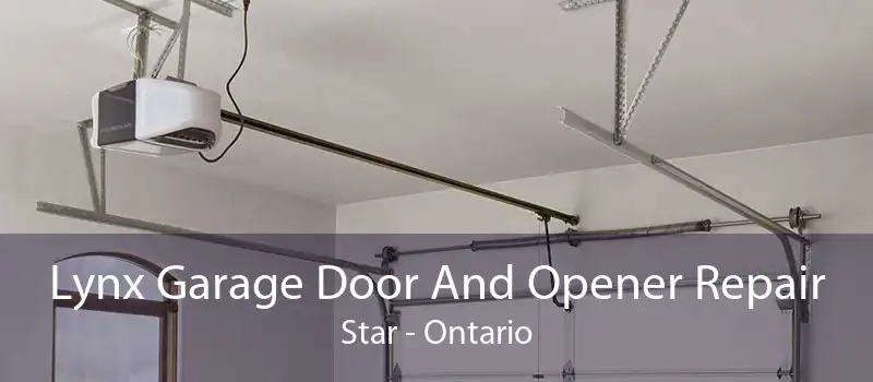 Lynx Garage Door And Opener Repair Star - Ontario