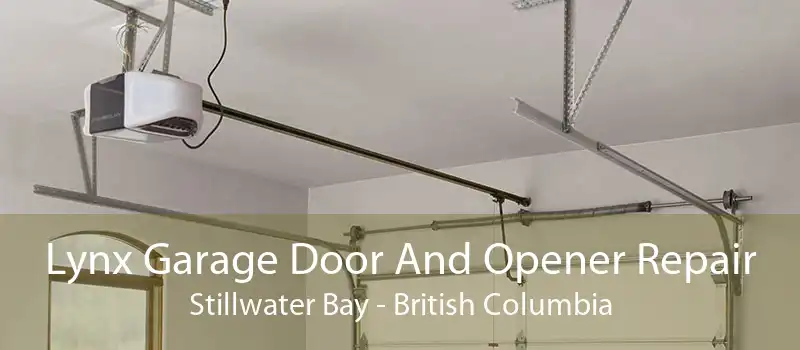 Lynx Garage Door And Opener Repair Stillwater Bay - British Columbia