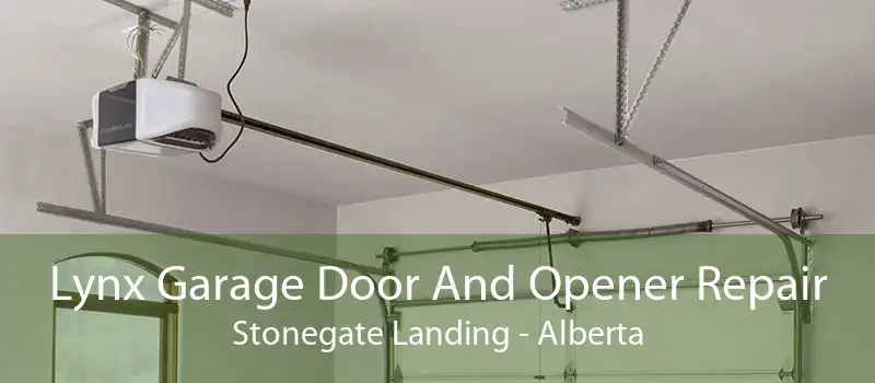 Lynx Garage Door And Opener Repair Stonegate Landing - Alberta